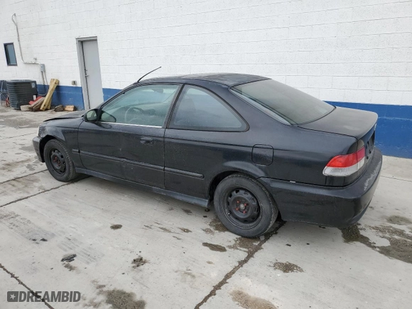 2000 Honda Civic EX with VIN 1HGEJ8149YL001565, listed as a Copart auction lot 53715545 with 275,041 mi miles and Salvage Title. Bid and sale history available at carsss.com. Image 2.