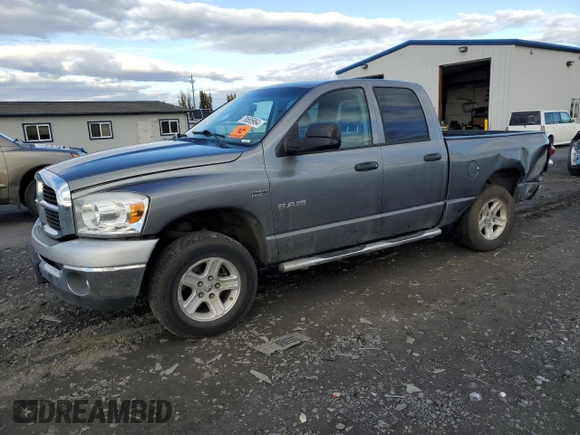 2008 Dodge 1500 ST with VIN 1D7HU18258J142391, listed as a Copart auction lot 78685964 with 172,949 mi miles and Salvage Title. Bid and sale history available at DreamBid. Image 1.