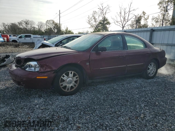 2005 Mercury Sable LS with VIN 1MEFM55S65A621703, listed as a Copart auction lot 42694955 with 176,644 mi miles and Salvage Title. Bid and sale history available at DreamBid. Image 1.