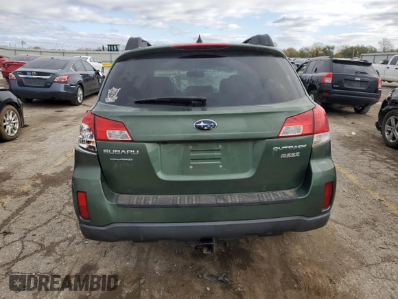2012 Subaru Outback 2.5i Limited with VIN 4S4BRBKC4C3245559, listed as a Copart auction lot 80127524 with 120,100 mi miles and Salvage Title. Bid and sale history available at carsss.com. Image 6.