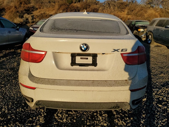 2012 BMW X6 50i with VIN 5UXFG8C54CLZ97288, listed as a Copart auction lot 81231764 with 62,657 mi miles and Salvage Title. Bid and sale history available at carsss.com. Image 6.