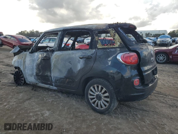 2014 FIAT 500L Easy with VIN ZFBCFABH8EZ023813, listed as a Copart auction lot 85785884 with Not Provided miles and Non Repairable. Bid and sale history available at DreamBid. Image 2.