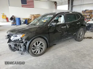 2015 Nissan Rogue SV with VIN 5N1AT2MT1FC774630, listed as a Copart auction lot 51665575 with 0 mi miles and Salvage Title. Bid and sale history available at carsss.com. Image 1.