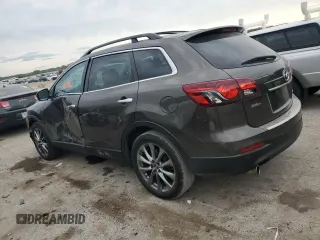 2015 Mazda CX-9 Grand Touring z VIN JM3TB2DA0F0468350, wystawiony jako Copart lot #61545095 z przebiegiem 154 050 mil mil oraz Szkoda całkowita • Salvage title. Historia ofert i sprzedaży dostępna na DreamBid. Obrazek 2.