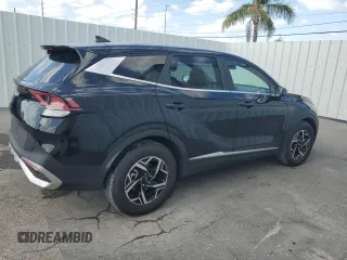 2024 Kia Sportage LX with VIN KNDPU3DF5R7291652, listed as a Copart auction lot 54886245 with 27,086 mi miles and Clean Title. Bid and sale history available at DreamBid. Image 3.