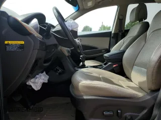 2014 Hyundai Santa Fe with VIN 5XYZU3LBXEG193009, listed as a Copart auction lot 60458575 with 151,230 mi miles and Salvage title. Bid and sale history available at DreamBid. Image 7.