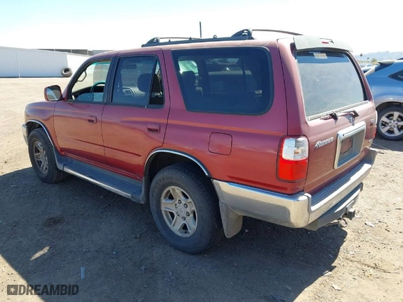 2002 Toyota 4Runner SR5 with VIN JT3GN86R920241860, listed as a IAAI auction lot 41872046 with 257,963 mi miles. Bid and sale history available at carsss.com. Image 3.