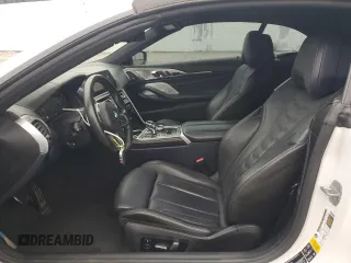 2019 BMW 8 Series M850i xDrive with VIN WBAFY4C57KBX38867, listed as a Copart auction lot 76091124 with 25,850 mi miles and Salvage Title. Bid and sale history available at carsss.com. Image 7.
