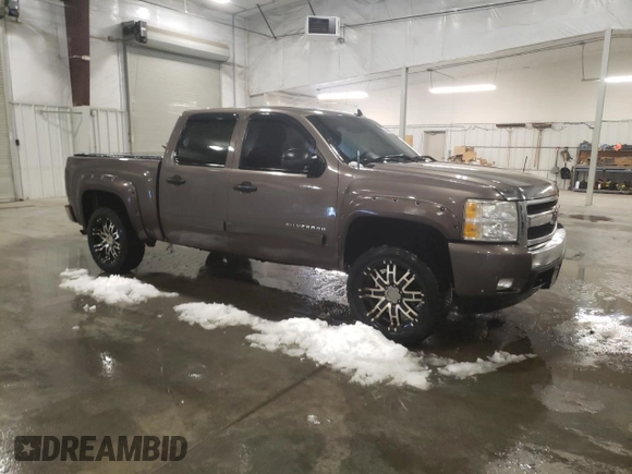 2007 Chevrolet Silverado 1500 LTZ with VIN 2GCEK13M271577213, listed as a Copart auction lot 51485835 with 166,005 mi miles and Salvage Title. Bid and sale history available at DreamBid. Image 4.