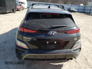 2022 Hyundai Kona N Line with VIN KM8K3CA35NU794693, listed as a Copart auction lot 40448973 with 14,235 mi miles. Bid and sale history available at carsss.com. Image 6.