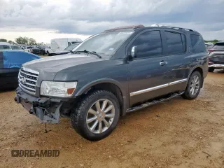 2009 Infiniti QX56 with VIN 5N3AA08DX9N902005, listed as a Copart auction lot 60665925 with 191,472 mi miles and Salvage title. Bid and sale history available at DreamBid. Image 1.