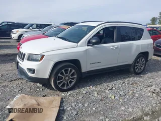 2017 Jeep Compass 75th Anniversary Edition with VIN 1C4NJDBB5HD127582, listed as a IAAI auction lot 41098124 with 83,564 mi miles. Bid and sale history available at carsss.com. Image 23.
