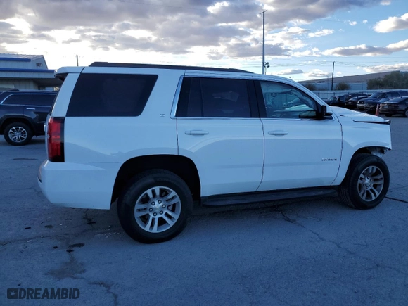 2019 Chevrolet Tahoe LT with VIN 1GNSKBKC0KR123602, listed as a Copart auction lot 48408875 with 77,652 mi miles and Salvage Title. Bid and sale history available at carsss.com. Image 3.