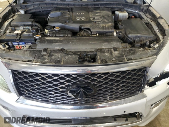 2015 Infiniti QX80 with VIN JN8AZ2NE4F9085038, listed as a Copart auction lot 52729425 with 214,783 mi miles and Clean title. Bid and sale history available at DreamBid. Image 12.