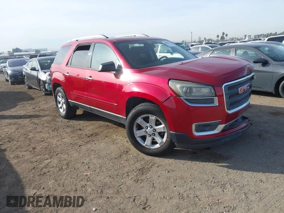 2013 GMC Acadia SLE with VIN 1GKKRNEDXDJ163248, listed as a IAAI auction lot 40953890 with 132,389 mi miles. Bid and sale history available at carsss.com. Image 1.