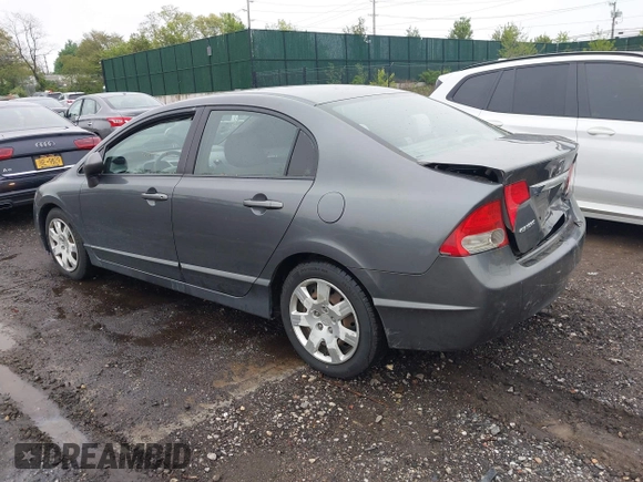 2010 Honda Civic LX with VIN 2HGFA1F59AH326233, listed as a IAAI auction lot 42190935 with 61,378 mi miles and . Bid and sale history available at DreamBid. Image 3.