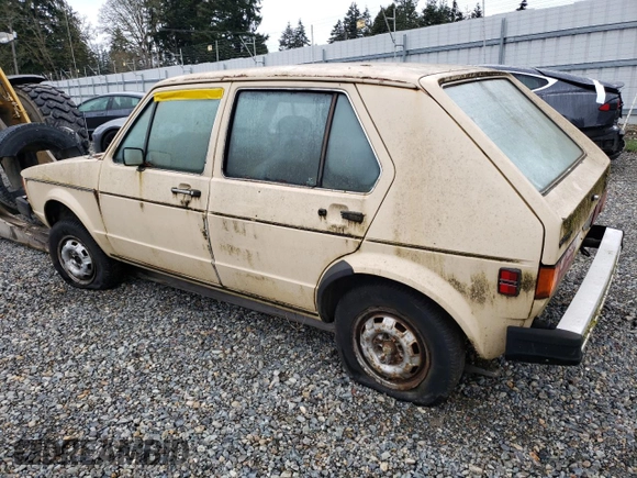 1981 Volkswagen Rabbit z VIN 1VWFB0178BV188835, wystawiony jako Copart lot #44329045 z przebiegiem 102 076 mil mil oraz Czysty tytuł • Clean title. Historia ofert i sprzedaży dostępna na DreamBid. Obrazek 2.