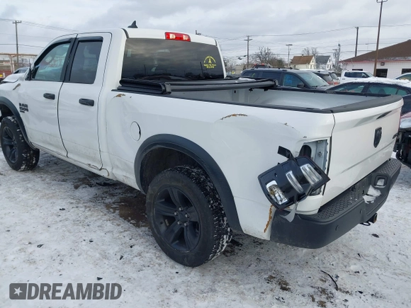 2021 Ram 1500 Classic Warlock with VIN 1C6RR7GG7MS590384, listed as a IAAI auction lot 41332107 with 52,046 mi miles. Bid and sale history available at carsss.com. Image 3.
