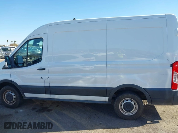 2020 Ford Transit Cargo with VIN 1FTBR1C8XLKA03938, listed as a IAAI auction lot 41818324 with 125,915 mi miles. Bid and sale history available at carsss.com. Image 14.