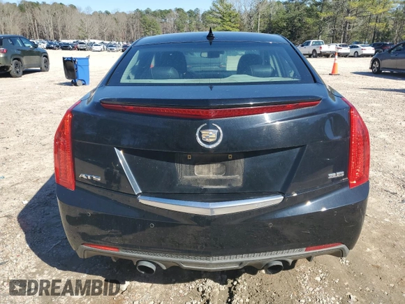 2013 Cadillac ATS Premium with VIN 1G6AE5S32D0134592, listed as a Copart auction lot 49045355 with 187,734 mi miles and Salvage Title. Bid and sale history available at carsss.com. Image 6.