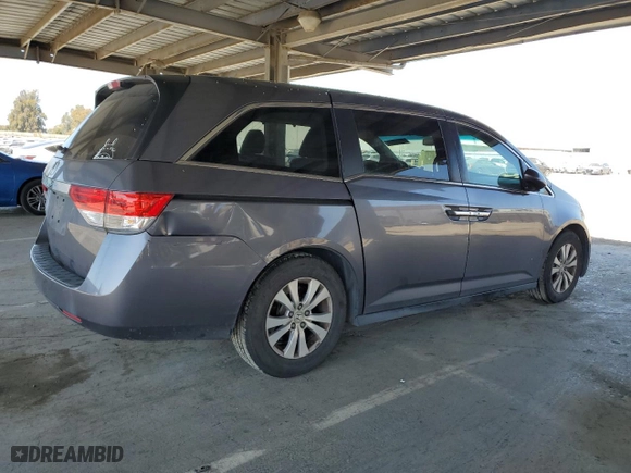 2015 Honda Odyssey EX with VIN 5FNRL5H41FB006547, listed as a Copart auction lot 52989265 with 177,854 mi miles and Clean Title. Bid and sale history available at carsss.com. Image 3.