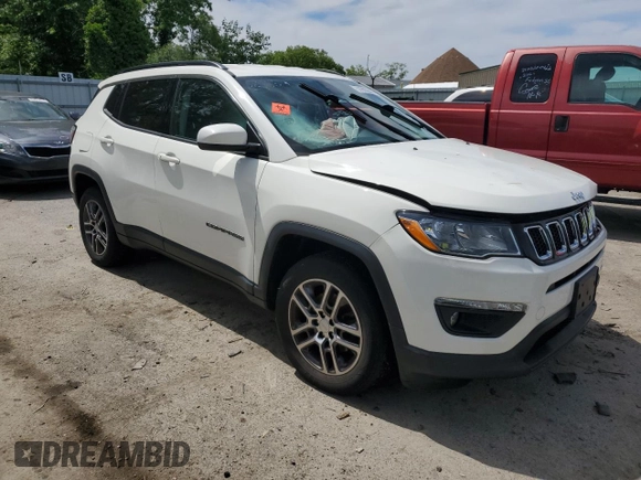 2017 Jeep Compass Latitude с VIN 3C4NJDBB1HT650656, выставлен на аукционе Copart как лот 57285335 с пробегом 60 254 миль миль и Списание • Salvage title. История ставок и продаж доступна на DreamBid. Изображение 4.