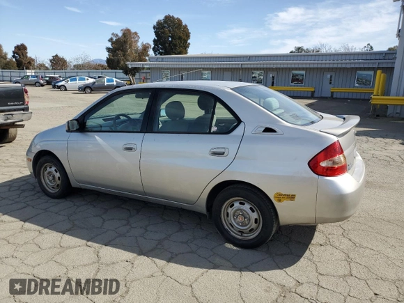 2001 Toyota Prius with VIN JT2BK12U310009326, listed as a Copart auction lot 52003335 with 142,845 mi miles and Salvage Title. Bid and sale history available at carsss.com. Image 2.