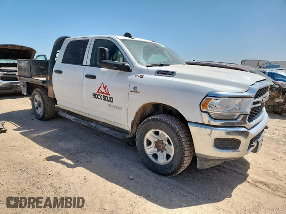 2020 Ram 2500 Tradesman with VIN 3C6UR5CLXLG257989, listed as a Copart auction lot 61019805 with 113,155 mi miles and Salvage title. Bid and sale history available at DreamBid. Image 4.