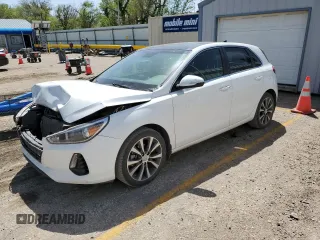 2020 Hyundai Elantra GT with VIN KMHH35LE6LU119808, listed as a Copart auction lot 51030714 with 46,660 mi miles and Clean Title. Bid and sale history available at carsss.com. Image 1.