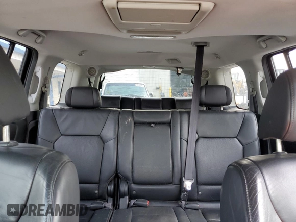 2010 Honda Pilot Touring with VIN 5FNYF4H92AB019812, listed as a Copart auction lot 49818515 with 165,638 mi miles and Salvage Title. Bid and sale history available at carsss.com. Image 10.
