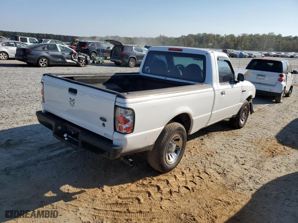 2005 Ford Ranger XL with VIN 1FTYR10D95PA68040, listed as a Copart auction lot 74431774 with 0 mi miles and Salvage Title. Bid and sale history available at carsss.com. Image 3.