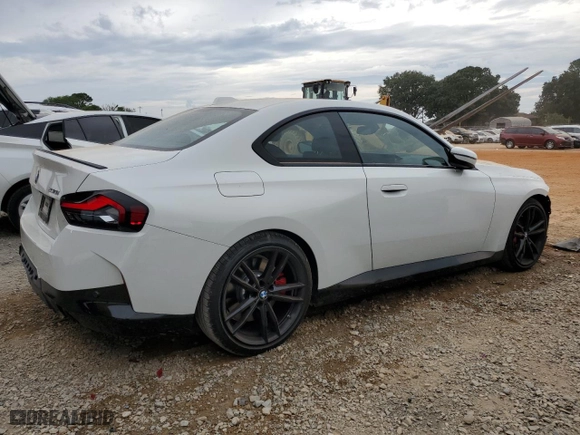 2024 BMW 2 Series 230i with VIN 3MW23CM06R8E46780, listed as a Copart auction lot 70675224 with 232 mi miles and Salvage Title. Bid and sale history available at carsss.com. Image 3.