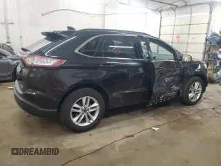 2015 Ford Edge SEL with VIN 2FMTK4J92FBC24398, listed as a Copart auction lot 46576435 with 71,763 mi miles and Salvage Title. Bid and sale history available at carsss.com. Image 3.