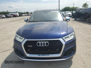 2018 Audi SQ5 Premium Plus with VIN WA1A4AFY5J2009191, listed as a Copart auction lot 66319374 with 54,995 mi miles and Salvage Title. Bid and sale history available at DreamBid. Image 5.