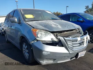 2010 Honda Odyssey EX with VIN 5FNRL3H41AB016671, listed as a IAAI auction lot 42465200 with 167,214 mi miles and . Bid and sale history available at DreamBid. Image 6.