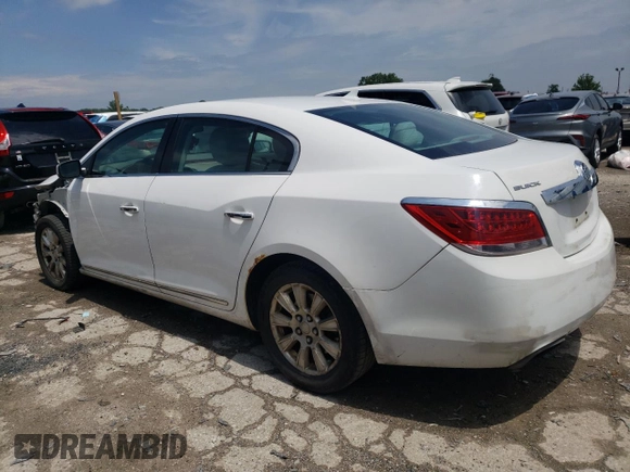 2013 Buick LaCrosse с VIN 1G4GA5E32DF180737, выставлен на аукционе Copart как лот 64054085 с пробегом 177 365 миль миль и Списание • Salvage title. История ставок и продаж доступна на DreamBid. Изображение 2.