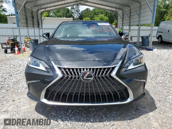 2022 Lexus ES 350 with VIN 58ADZ1B11NU128738, listed as a Copart auction lot 56295765 with 64,606 mi miles and Salvage title. Bid and sale history available at DreamBid. Image 5.