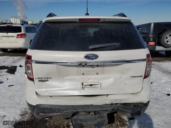 2015 Ford Explorer Limited with VIN 1FM5K7F86FGB23240, listed as a Copart auction lot 45976785 with 121,099 mi miles and Salvage Title. Bid and sale history available at carsss.com. Image 6.