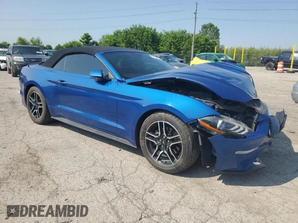 2018 Ford Mustang EcoBoost Premium z VIN 1FATP8UH5J5125142, wystawiony jako Copart lot #59035025 z przebiegiem 154 596 mil mil oraz Szkoda całkowita • Salvage title. Historia ofert i sprzedaży dostępna na DreamBid. Obrazek 4.