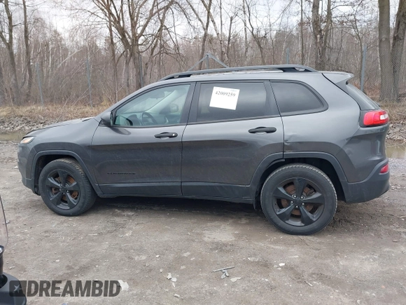 2017 Jeep Cherokee Sport with VIN 1C4PJMAS3HW520964, listed as a IAAI auction lot 42009259 with 170,683 mi miles. Bid and sale history available at carsss.com. Image 14.