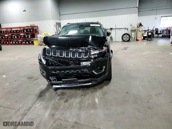 2018 Jeep Compass Limited with VIN 3C4NJDCB0JT333942, listed as a Copart auction lot 73188754 with 52,110 mi miles and Salvage Title. Bid and sale history available at carsss.com. Image 12.