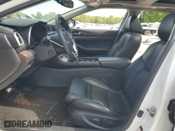 2018 Nissan Maxima SV with VIN 1N4AA6AP5JC401193, listed as a Copart auction lot 57651605 with 63,757 mi miles and Salvage title. Bid and sale history available at DreamBid. Image 7.