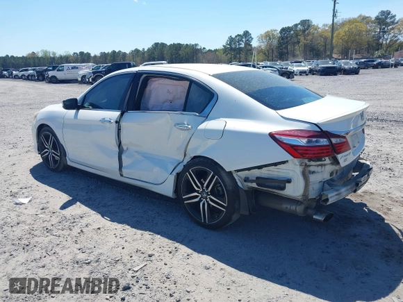 2017 Honda Accord Sedan Sport with VIN 1HGCR2F53HA118309, listed as a IAAI auction lot 41882850 with 173,721 mi miles. Bid and sale history available at carsss.com. Image 3.