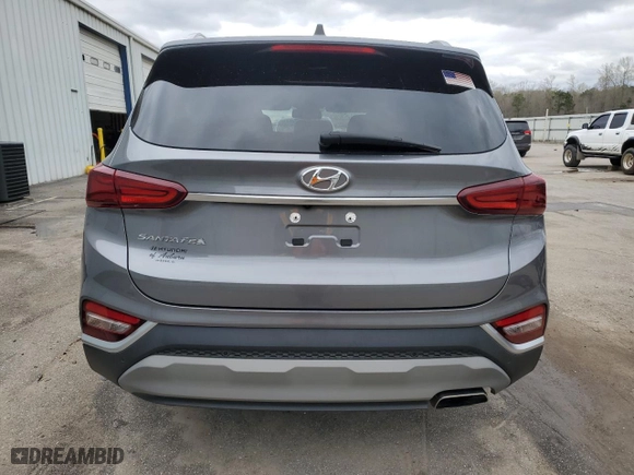2019 Hyundai Santa Fe SEL with VIN 5NMS33AD4KH004705, listed as a Copart auction lot 49668165 with 26,922 mi miles and Salvage Title. Bid and sale history available at carsss.com. Image 6.