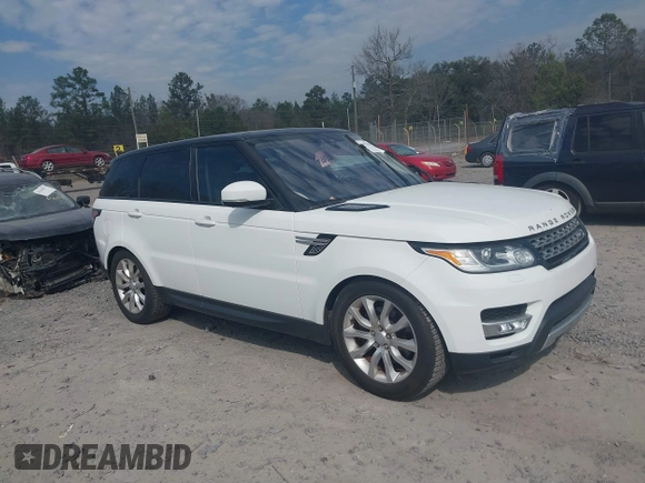 2017 Land Rover Range Rover Sport HSE with VIN SALWR2FK1HA680042, listed as a IAAI auction lot 41697628 with 117,096 mi miles and . Bid and sale history available at DreamBid. Image 1.