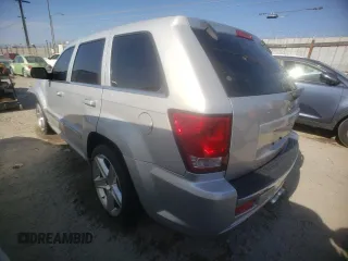2008 Jeep Grand Cherokee SRT-8 with VIN 1J8HR78358C192213, listed as a Copart auction lot 63658294 with 126,140 mi miles and Salvage Title. Bid and sale history available at carsss.com. Image 2.