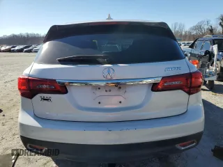 2014 Acura MDX with VIN 5FRYD3H25EB007614, listed as a Copart auction lot 87390964 with 0 mi miles and Clean Title. Bid and sale history available at carsss.com. Image 6.