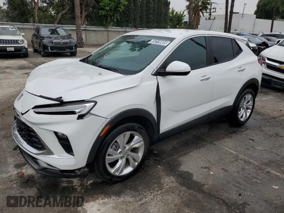 2024 Buick Encore GX Preferred with VIN KL4AMBS26RB147065, listed as a Copart auction lot 55319985 with 14,614 mi miles and Clean title. Bid and sale history available at DreamBid. Image 1.