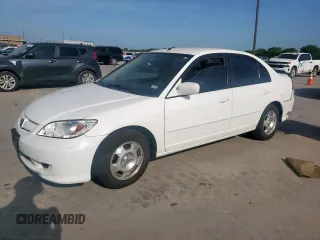 2004 Honda Civic with VIN JHMES96694S020272, listed as a Copart auction lot 52833095 with 101,325 mi miles and Clean Title. Bid and sale history available at DreamBid. Image 1.