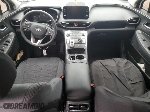 2022 Hyundai Santa Fe SE with VIN 5NMS1DAJ2NH397951, listed as a Copart auction lot 62522614 with 19,933 mi miles and Salvage Title. Bid and sale history available at DreamBid. Image 8.
